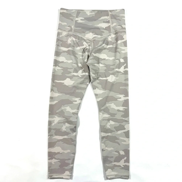 Athleta Elation 7/8 Tight Legging Grey Tan Camouflage - Picture 2 of 8